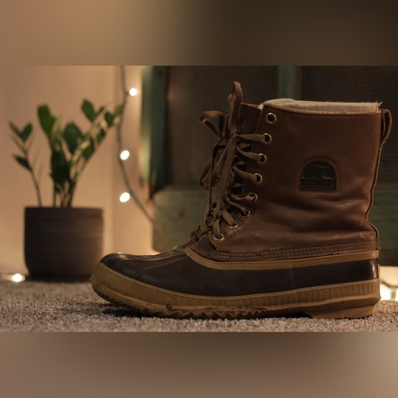 Sorel Other - Sorel, brown mens winter outdoor or work boots, size 12